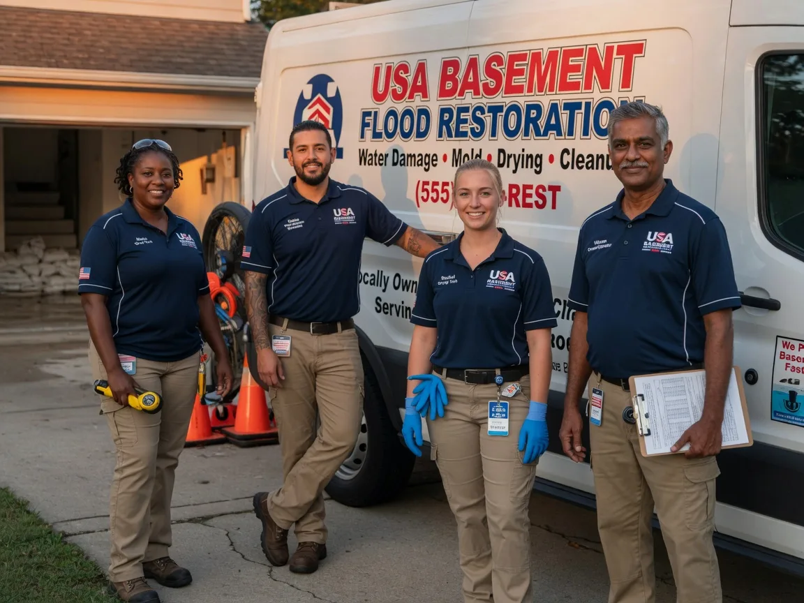 Basement Flood Cleanup company in Slidell, TX