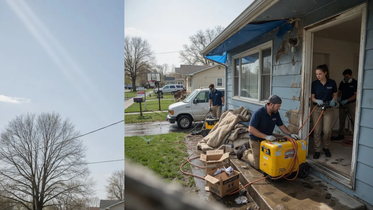 Basement Flood Cleanup in Slidell, TX near me